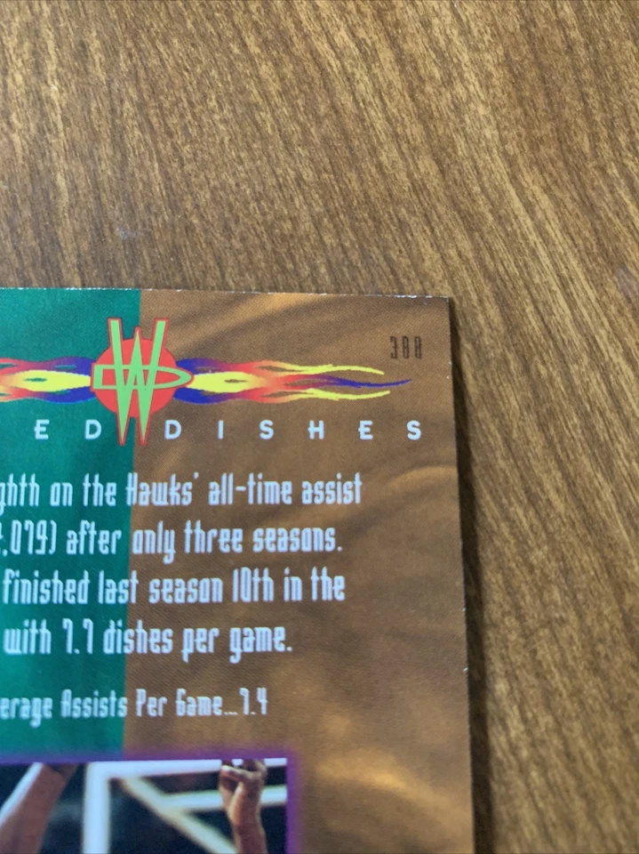 1996 MOOKIE BLAYLOCK SkyBox Basketball Card  # 388 Made in USA - Image 3 of 3