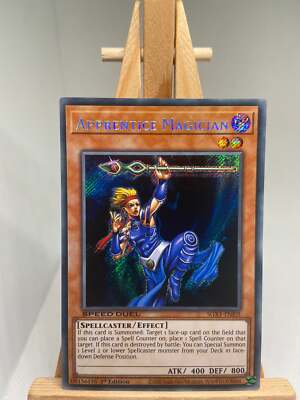 Lehrling Magier - Secret Rare 1. Auflage SGX1-DEI05 - NM - YuGiOh