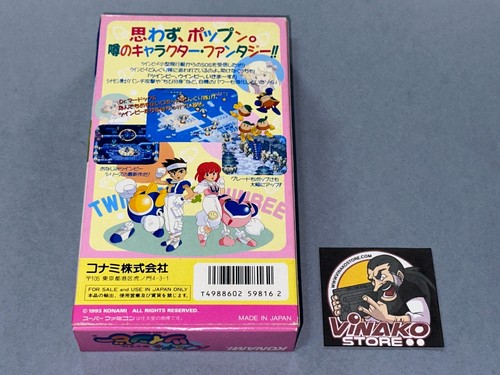 POP'N TWINBEE SUPER FAMICOM NTSC-J REG. CARD EN BUEN ESTADO. - Picture 2 of 14
