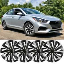 4Pcs 15" Hubcaps Rim Wheel Covers For Hyundai Accent 2018-2022 R15 Tire & Steel