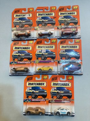 Lot of 8 (1990s) Mixed Matchbox Cars *New.