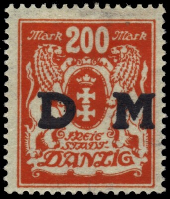 DANZIG O38 - Coat of Arms ''Official Postage'' (pb49247)