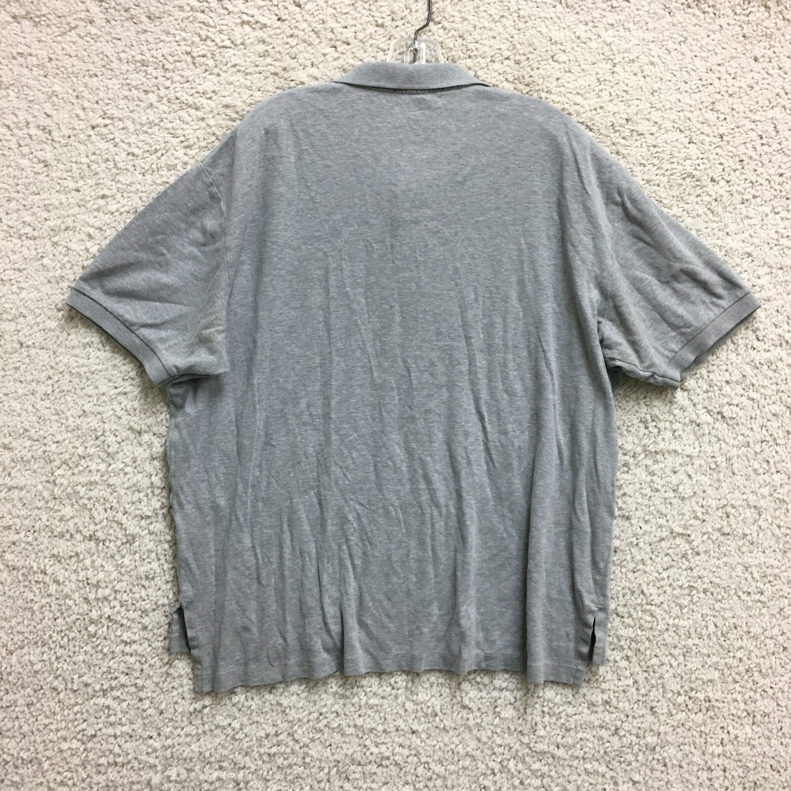 Polo Ralph Lauren Camicia Extra Large Adulto Grigio Manica Corta Pony Golf Uomo XL