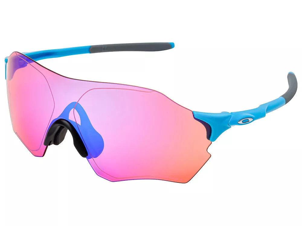 Oakley EVZero Range Sunglasses OO9337 03 Matte Sky Blue Prizm