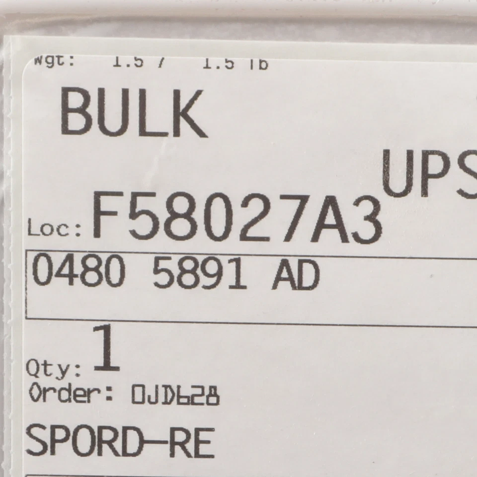 NEW 2004-2006 CHRYSLER SEBRING FRONT BUMPER ENERGY IMPACT ABSORBER OEM MOPAR - Изображение 4 из 4