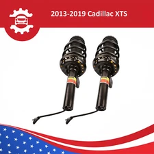 Pair Front Shock Strut Assys for Cadillac XTS 2013-2019 with Electric 23220501