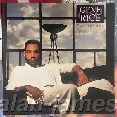 Gene Rice JUST FOR YOU 1991 EU Vinyl LP Album  Love is calling you