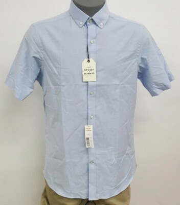 Chemise Homme Crosby & Howard Taille M - Imprimé Fleurs - Neuf Avec Étiquettes (Prix Neuf: $89.50)