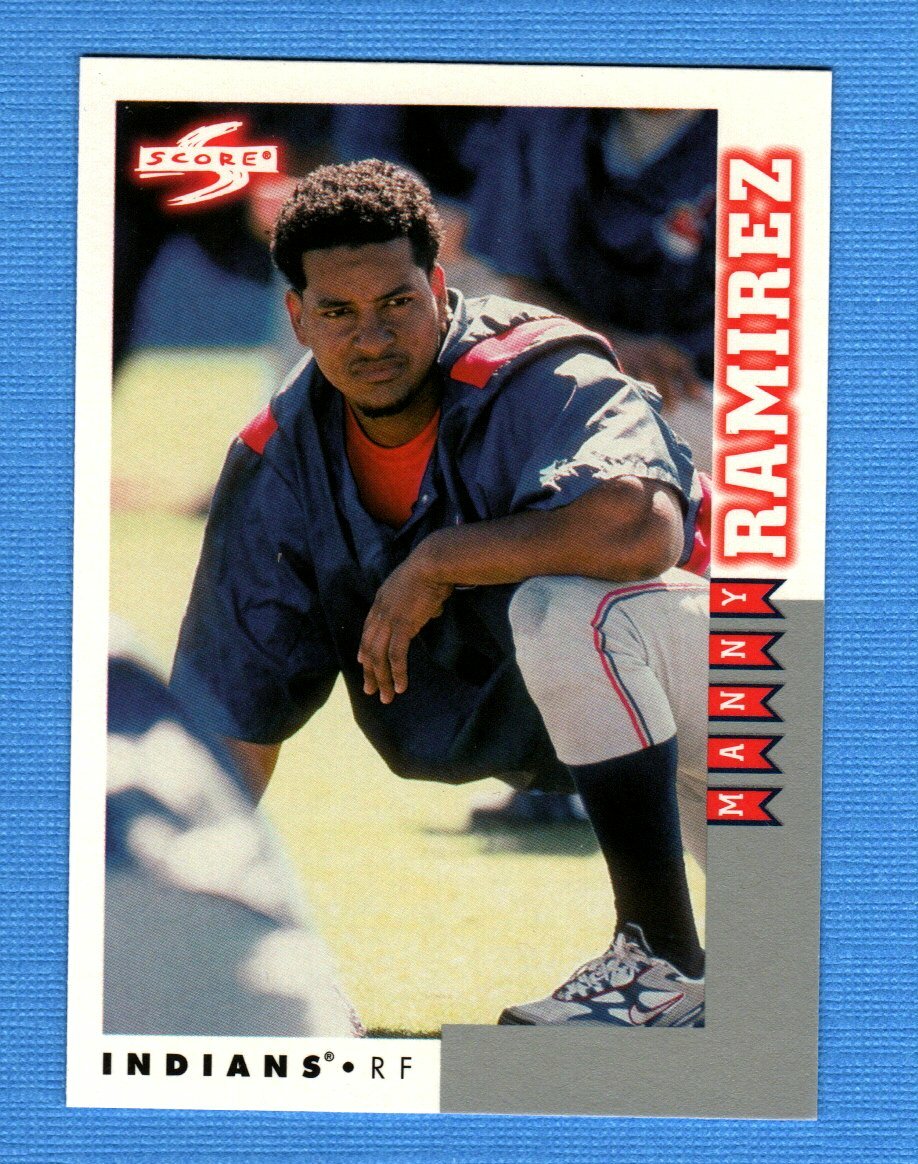 1998 Score Rookie & Traded #RT40 Manny Ramirez Indians