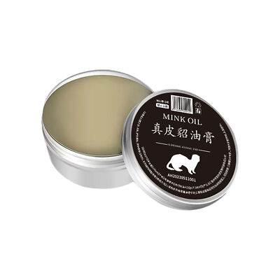 Genuine Leather Mink Oil Cream Nourishes Leather Care Cream