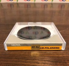 USED Circular Polarizing FILTER 62mm HOYA CIR-Polarizing Canon Sony Nikon Lenses
