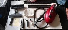 Italian (*Steam Cleaner* Handheld Corded) Floor or Carpet / New in Open Box Red