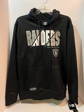 Las Vegas Raiders NFL Combine Authentic "Performance" Pullover Hoodie-Black