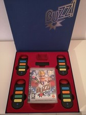 BUZZ! PAL ITA PS3 GIOCO ITALIANO COMPLETO DI TELECOMANDI (BUZZERS) BUZZ QUIZ TV