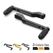 CNC Set Gear Shifter Lever Pegs For Harley Street Glide Road Glide Tri Glide