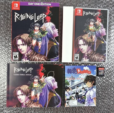 Raging Loop - Nintendo Switch Day One Edition Complete Tested Working