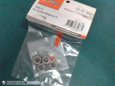 NEW Ball Bearings 6x12x4mm suit Team Magic Parts #150612