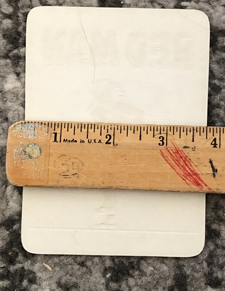 Wine Bottle Label American White Grape Vintage Original 1940's NOS RED