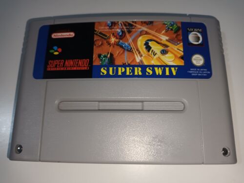 Jeu Super Nintendo - Super SWIV - SNES - Loose - - Photo 1/2