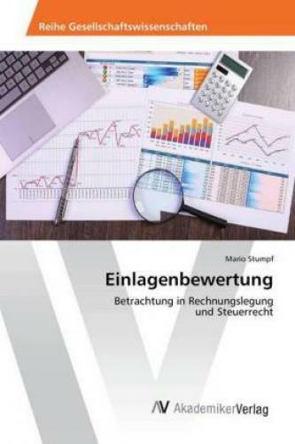 Thumbnail - Einlagenbewertung Betrachtung In Rechnungslegung Und Steuerrecht 2448