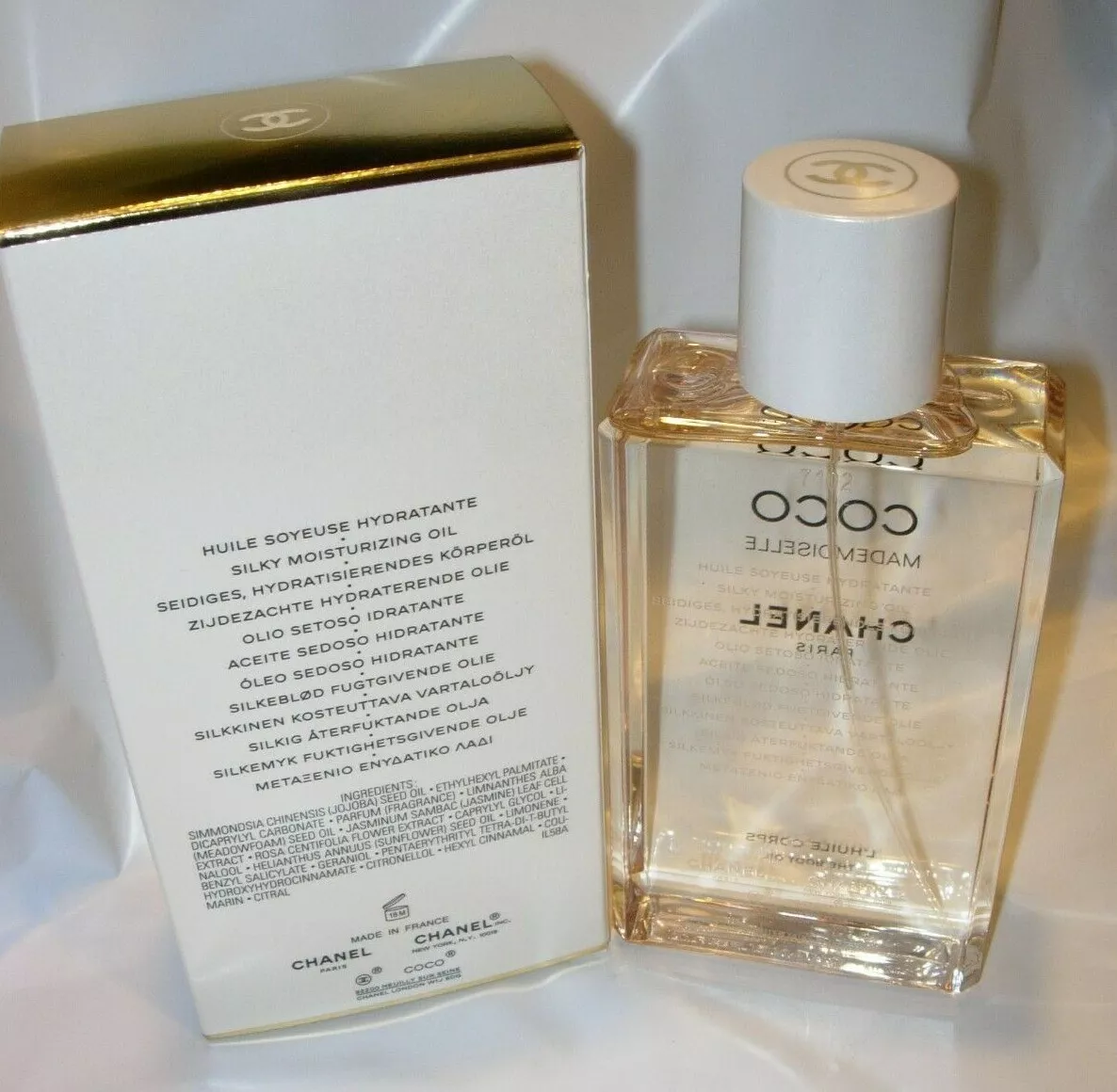 WOMENS NEW Chanel Coco Mademoiselle THE Body Oil 200 ml 6.8 Oz