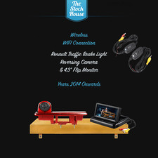 Renault Trafic Wifi Caméra de Recul & 10.9cm Clapet Moniteur Frein Feu 2014> Sur