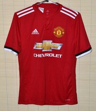 MANCHESTER UNITED 2017/2018 HOME FOOTBALL SHIRT XL KIDS