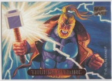N) 1994 Marvel Masterpieces Comics Trading Card Thunderstrike #125
