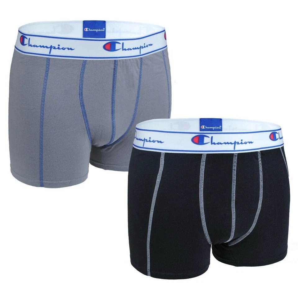 6 Stück Champion Boxershorts Retro Boxer Baumwolle Unterwäsche Unterhose - Bild 3 von 4