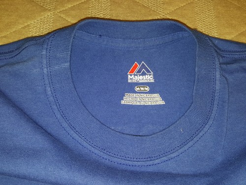 New York Mets T Shirt M Medium Yoenis Céspedes Jersey 52 MLB EUC INV2243 - Picture 5 of 7