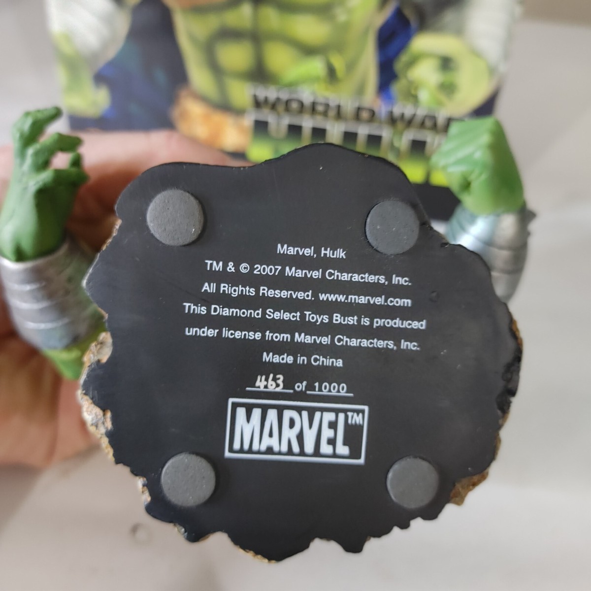 Marvel Universe World War Hulk Bust LE #463/1000 Exclusive | eBay