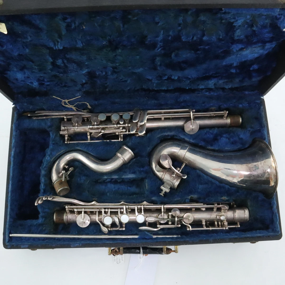 Kohlert Metal Bass Clarinet RARE ROBERT HOWE COLLECTION