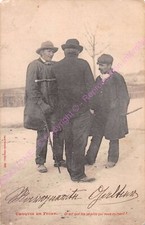 Cpa Scene Croquis Di Foire Edt Tongimed Angouleme