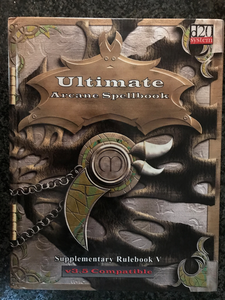 Ships Free Us Ultimate Arcane Spellbook D D 3 5 D New Ebay