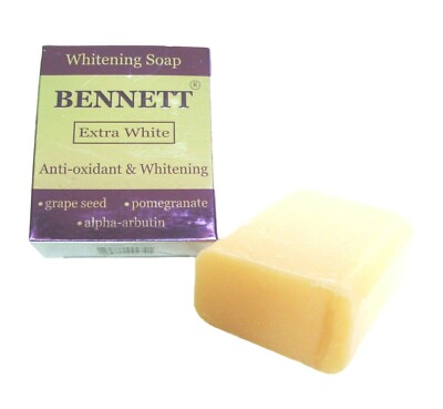 6x BENNETT Soap Extra White Antioxidant & Whitening Skin
