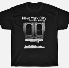 NEW YORK CITY EATS IT'S YOUNG UNISEX T-Shirt - NYC Crisp How To Make It America