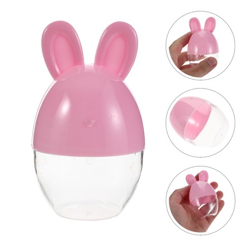  10 sztuk Wielkanocne pudełka imprezowe Plastikowe jajka Napełniane upominki dla dzieci Słoik na słoiki - Zdjęcie 4 z 17