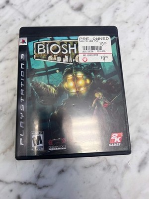 Bioshock PS3 Playstation CASE ART & MANUAL ONLY in GENERIC CASE CO92325