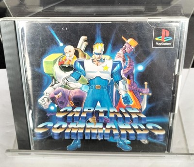 New Slps 01567 Captain Commando Playstation PS1