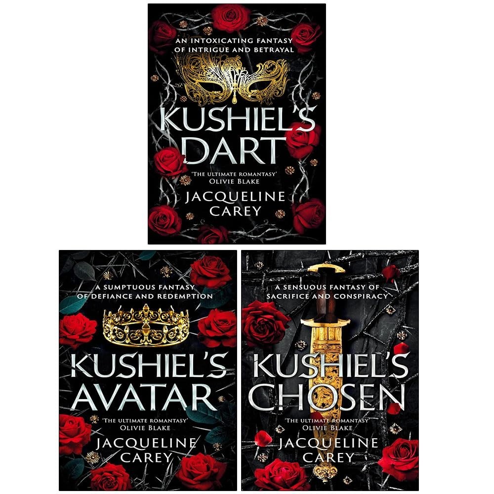 Kushiel's Legacy Series 3 Books Collection Set By Jacqueline Carey Kushiel'sDart