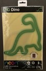 Illumina Battery Operated Neon LED Dino Wall Art 9.25” X 9.5” New In Box Green — photo 2