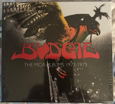 BUDGIE THE MCA ALBUMS 1973-1975 BOX SET NEW & SEALED! RARE & OUT OF PRINT!