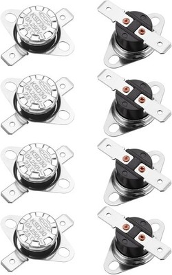 KSD301 Thermostat 25C/77F 10A NC Adjustable Snap Disc Tempe Number of Items: 8