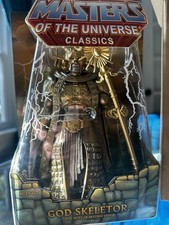 MOTUC Super7 Masters of the Universe Classics God Skeletor Box w  Staff