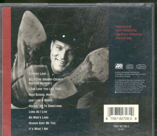 John Michael Montgomery Self-Titled CD Europe Atlantic 1995 7567827282 - Bild 2 von 3