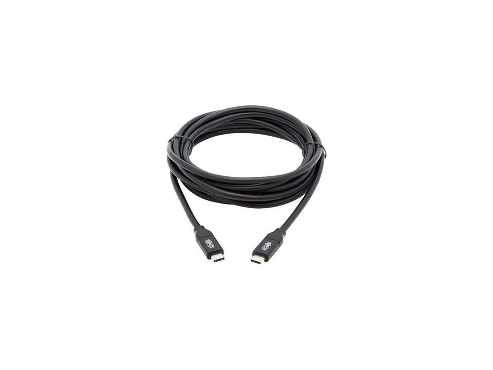 Tripp Lite U040-C3M-C-5A Black USB-C Cable (M/M) - USB 2.0, 5A Rating, USB-IF - Image 4 of 4