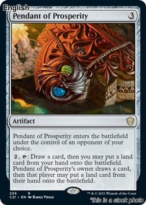 Pendant of Prosperity [C21 - 256] Commander 2021