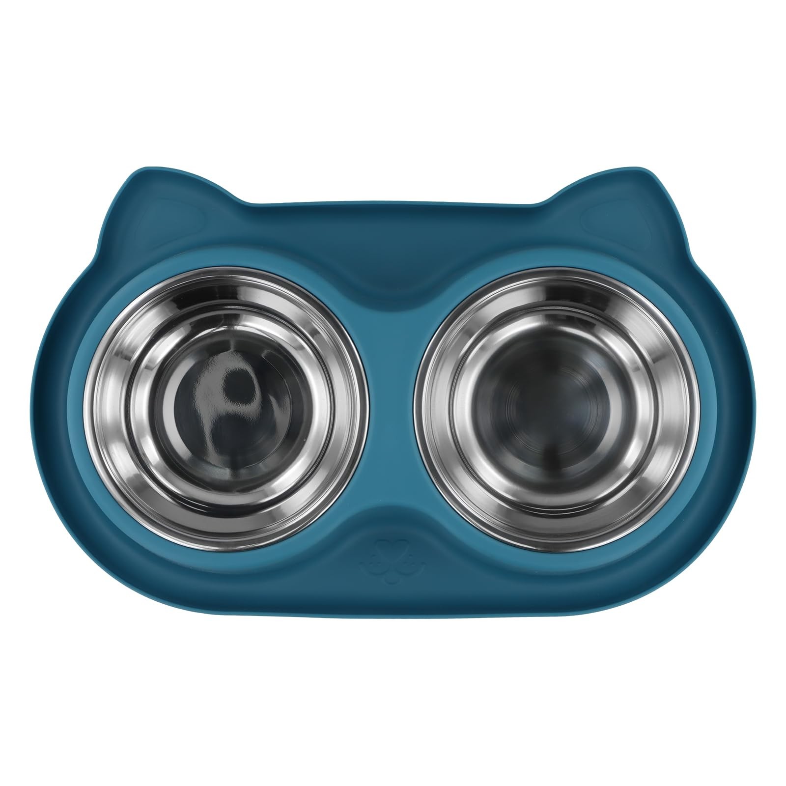 Gamelle pour Chien Chat Antidérapante en Silicone Souple contre le Glissement des Bols