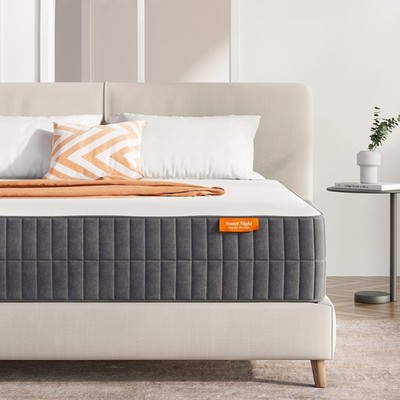 King Mattress, 12 Inch King Size Mattress in Box, Pillow Top Gel Memory Foam ...