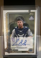 2025 Topps Pro Debut - Juan Flores #PD-58 Autographs (AU, RC)
